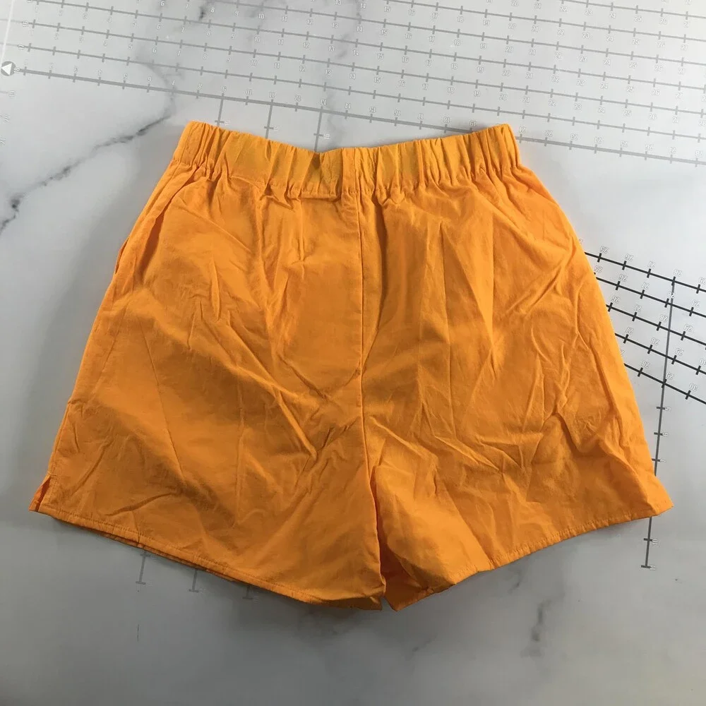 BR Sport Banana Republic Shorts Mens XS Orange Packable Wind Water Resistant